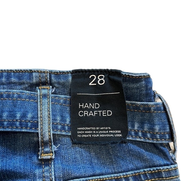 Sanctuary Denim Modern Straight Crop High Rise Belted Tie Waist Jeans - size 28 - Picture 5 of 15